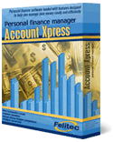 Personal Finance Software - Account Xpress Small Box Shot