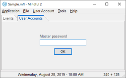 User Account List (Locked)